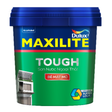 Sơn nước ngoài trời MAXILITE TOUGH 28C bề mặt mờ - 15L